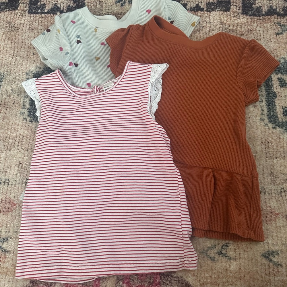 Set of 3 short sleeve shirts